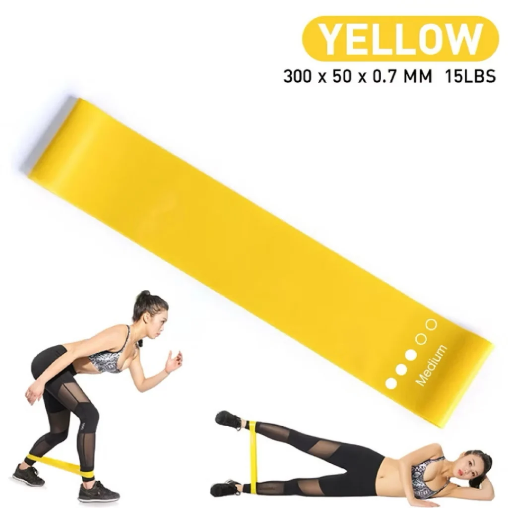 ของแท้ ยางยืดวงแหวน ออกกำลังกาย โยคะ 5 ระดับ สายแรงต้าน Exercise Loop Band, Yoga loop, Resistance