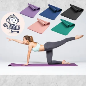 ยางสังเคราะห์ NBR เสื่อโยคะ หนาพิเศษ 8 มม. ปลอดภัย เป็นมิตรต่อสิ่งแวดล้อม Yoga mat