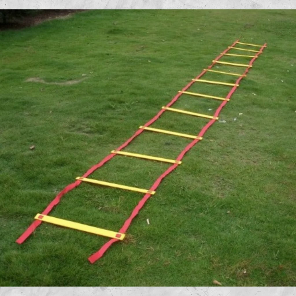 12 ขั้น 6 เมตร บันไดออกกำลังกาย Speed Ladder บันไดฟิตเนส ฝึกความคล่องตัว ฝึกฟุตบอล