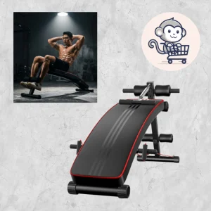เก้าอี้ซิทอัพ พร้อมสปริงช่วยดึงและสายแรงต้าน Sit up bench เครื่องบริหารหน้าท้อง ม้าซิทอัพ