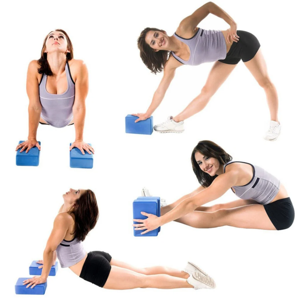 บล็อกโยคะ EVA Yoga Block อุปกรณ์เสริมโยคะ พิลาทิส หมอนโยคะ เป็นมิตรต่อสิ่งแวดล้อม