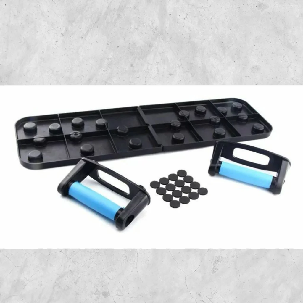ตรงปก ถอดได้ บอร์ดวิดพื้น 9 ท่า สร้างกล้ามเนื้อครบ 4 ส่วน Push up board