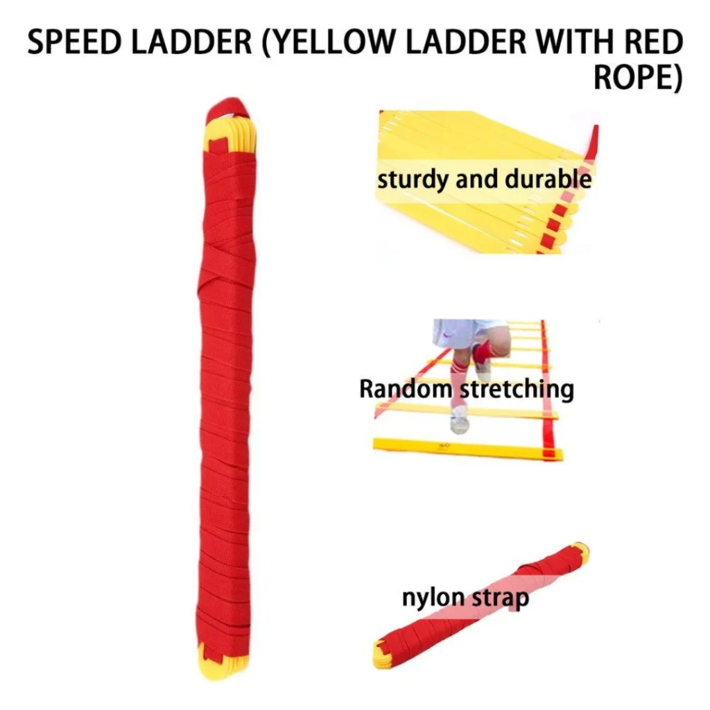 12 ขั้น 6 เมตร บันไดออกกำลังกาย Speed Ladder บันไดฟิตเนส ฝึกความคล่องตัว ฝึกฟุตบอล